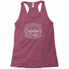 hey moron Racerback Tank