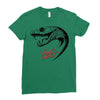 snake head Ladies Fitted T-Shirt