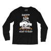 daddy and son not always eye to eye Long Sleeve Shirts