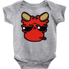 devil face 2 Baby Onesie
