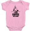 programmer turn coffee Baby Onesie