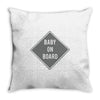 baby on board Throw Pillow