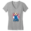 respect Women's V-Neck T-Shirt