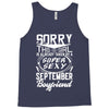 This Girl Is Taken By A Super Sexy September Boyfriend Tank Top