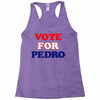 Vote For Pedro Racerback Tank