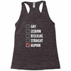 Lgbt Checklist Racerback Tank