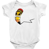 pencil monster Baby Onesie