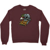 pizzaskull sticker original Crewneck Sweatshirt