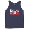 reagan bush '84 80's retro political party Tank Top