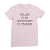 motivation Ladies Fitted T-Shirt