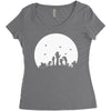 Zombies Women's Triblend Scoop T-shirt