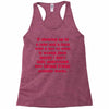 casual friday Racerback Tank