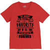 My Daddy Is Totally My Most Favorite Guy of All Time in the History of V-Neck Tee