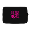 2018 Women's March On USA Laptop sleeve