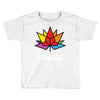 Canada Leaf LGBT Toddler T-shirt