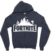 fortnite logo Zipper Hoodie