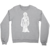 santa muerte blanca Crewneck Sweatshirt