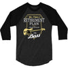 retirement plan 3/4 Sleeve Shirt