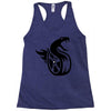 fangs dragon Racerback Tank