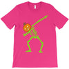 pumpkin skeleton dabbing T-Shirt
