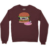 monster burger Crewneck Sweatshirt