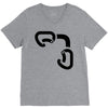 black best V-Neck Tee
