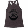 mens grandads bearded Racerback Tank