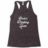 bride's drinking team diamond ring bachelorette Racerback Tank