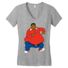 FAT ALBERT Women's V-Neck T-Shirt