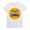 delorean Ladies Fitted T-Shirt