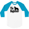 the dogfather cavalier king charles spaniel 3/4 Sleeve Shirt