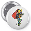 inside a mushroom Pin-back button