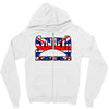skinhead union jack, ideal birthday gift or present Zipper Hoodie
