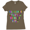 ONE DAY SOMAONE IS GOING TO HUG YOU SO TIGHT THAT ALL OF YOUR BROKEN P Ladies Fitted T-Shirt