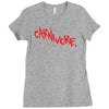 carnivore logo red Ladies Fitted T-Shirt