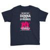 Donna And Dynamos White Letter Youth Tee