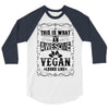 Awesome Vegan 3/4 Sleeve Shirt