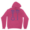 sketch of piston Unisex Hoodie