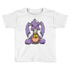zombie bunny loves brains Toddler T-shirt