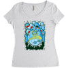 under the sea Women's Triblend Scoop T-shirt