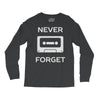 retro and vintage cassette humor Long Sleeve Shirts