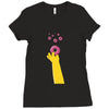 homer donuts Ladies Fitted T-Shirt