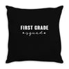 first grade squad Throw Pillow
