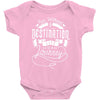 run without a destination Baby Bodysuit