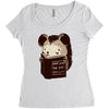 don't hurt the ones you love Women's Triblend Scoop T-shirt