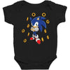 Sonic Rings Baby Bodysuit