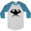 8. fight milk 002 3/4 Sleeve Shirt