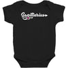 sagittarius violet Baby Bodysuit