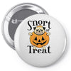 halloween pug Pin-back button