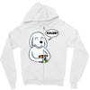 smart dog Zipper Hoodie